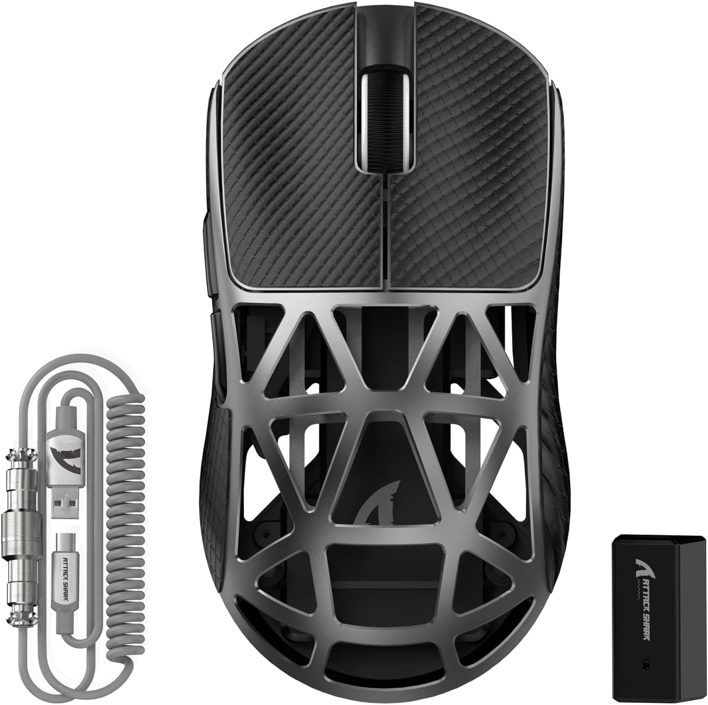ATTACK SHARK PAW-3950 マウス本体 Amazon.com: MANBASNAKE Attack Shark X3MAX 49g Wireless Supelight